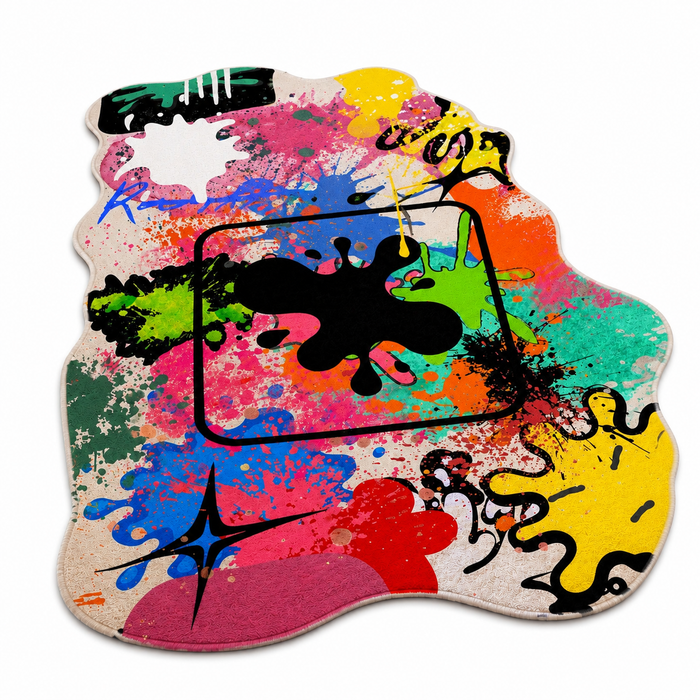 Splatter Floor Art